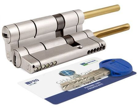Механизм цилиндровый Mottura Pro Modular CP4P-(62)31/31-C5 ( кл/шток,никель)