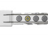 Цилиндр Evva MCS 92 мм 36x56 ключ-ключ