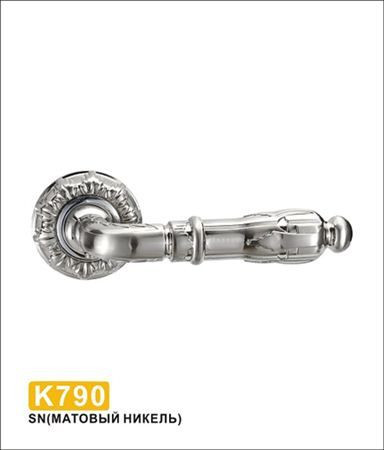 Ручки раздельные MSM K790 SN  (Матовый никель) на круглом основании