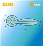 Ручки раздельные MSM R409 AС (медь) на круглом основании
