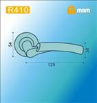 Ручки раздельные MSM R410 SB/PB ( Матовая латунь/Полированная латунь) на круглом основании