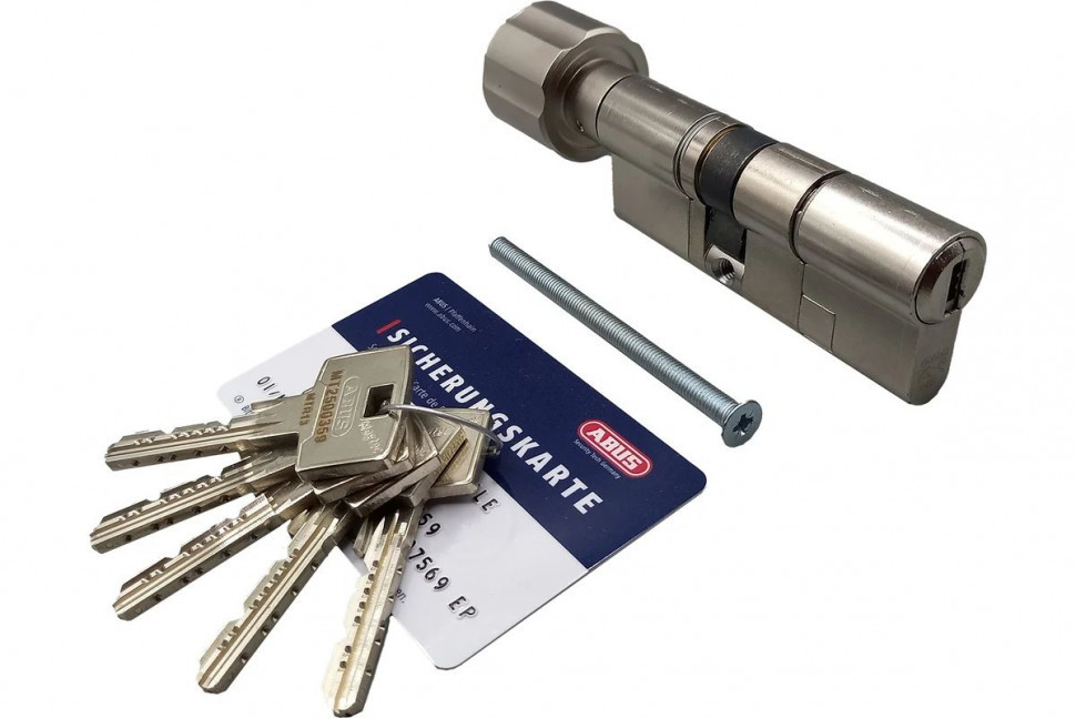 Механизм цилиндровый ABUS Magtec 85 мм (45*40) ключ/вертушка