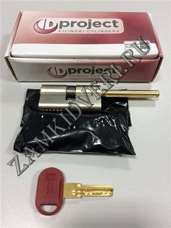 Механизм цилиндровый Mottura Project-C1-3161 (61*31, кл-шток) никель