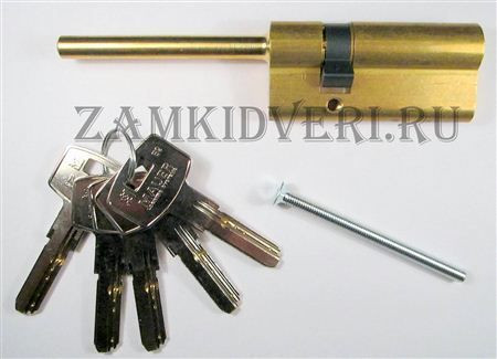 Механизм цилиндровый Mauer Elite 57 мм (36*21Ш) кл/шток (латунь)