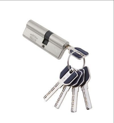 Цилиндровый механизм Msm C70 SN 35*35 (матовый никель) перфо