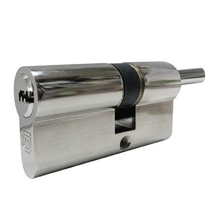 Механизм цилиндровый Гардиан GB 102 mm (61/41В) кл/верт (никель)