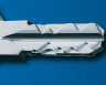Цилиндр Evva ICS 87 мм 36x51 ключ-вертушка (латунь)