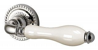 Ручки раздельные Armadillo Silvia CL1-SILVER-925-LWP-109 (серебро 925/беж.фарфор)