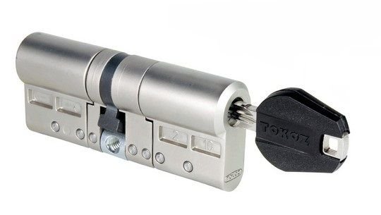 Циллиндр TOKOZ PRO 300 70мм (35*35) матовый никель