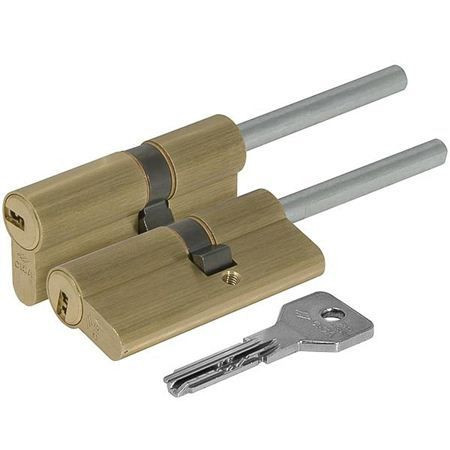 Механизм цилиндровый Cisa Asix 60 мм (30*30Ш) кл/шток (латунь)
